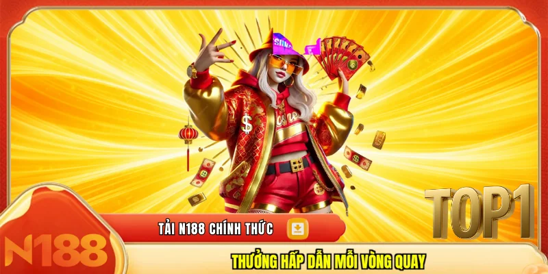 Thưởng hấp dẫn mỗi vòng quay